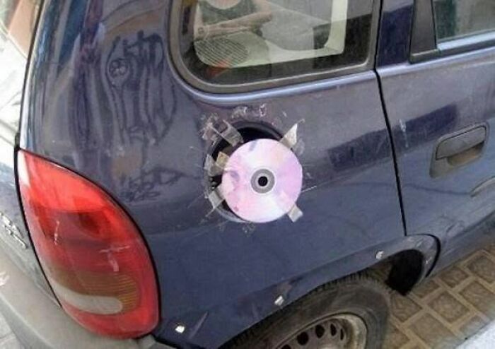 Lost Your Gas Tank Cover? This'll Do!