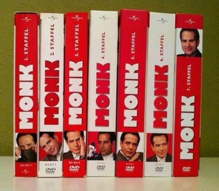 Monk Boxset Cover Design to Mess with Our Heads