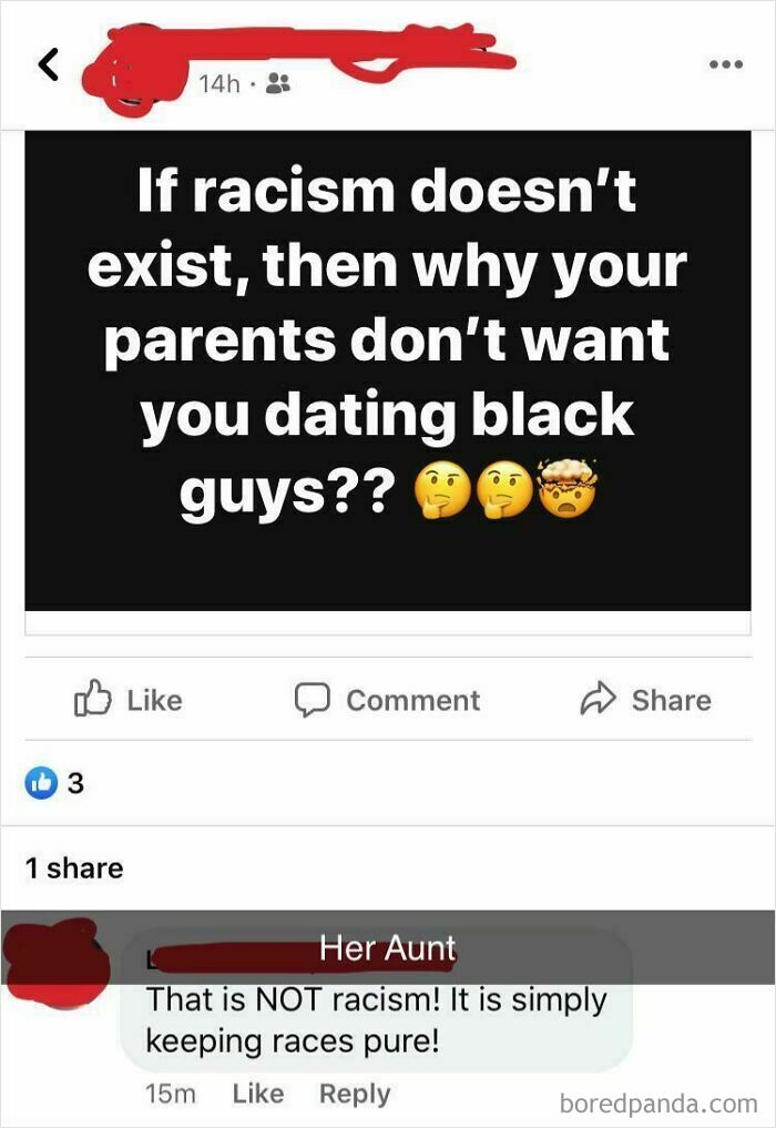It’s Not Racism! Auntie Said So!