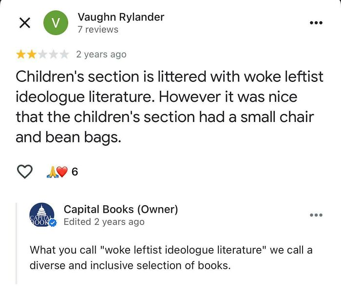 Woke Leftist Bookstore Rant