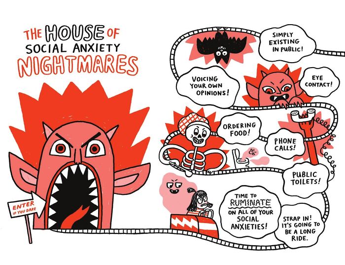 Anxietyland: Art That Turns Mental Health Into a Wild Theme Park Ride