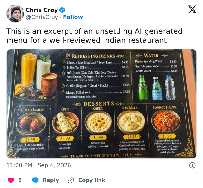 Wait, Restaurants Are Using AI to Make Food Ads? And They Look... Weird!