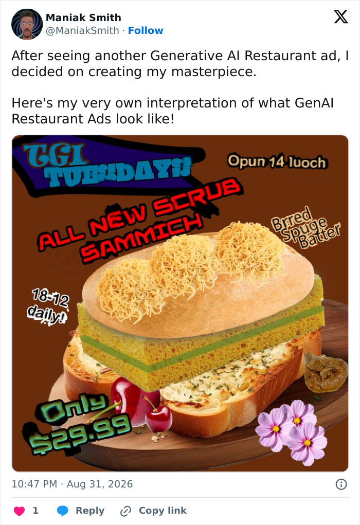 Wait, Restaurants Are Using AI to Make Food Ads? And They Look... Weird!