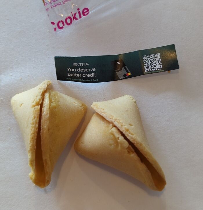 Fortune Cookie...But Make It An Ad.