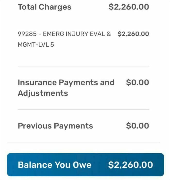 Food Poisoning? Hospital Bill Looks Just Right... Not.
