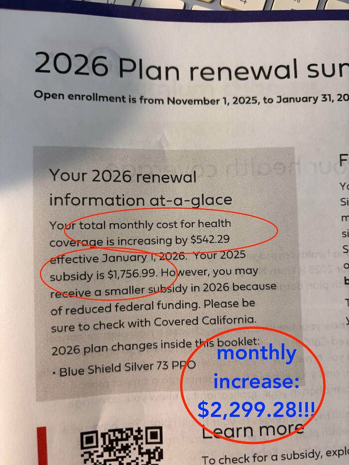 Health Insurance Hikes In 2026. I’m So F'd.