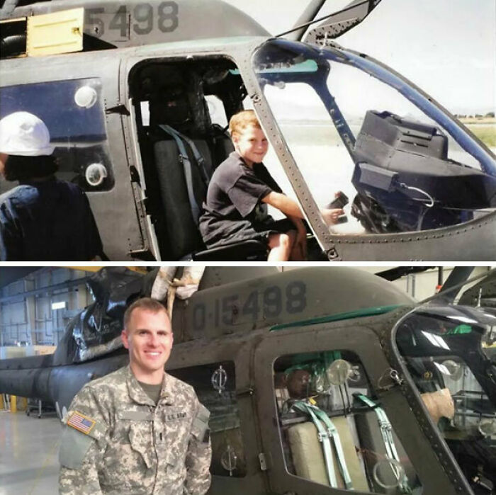 This Pilot Turns Out To Fly The Exact Helicopter That Made Him Dream Of Flying In The First Place! How Cool Is That?
