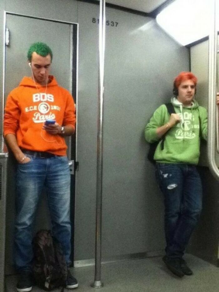 These Two Guys Look Like Long-Lost Twins Who Didn’t Know It