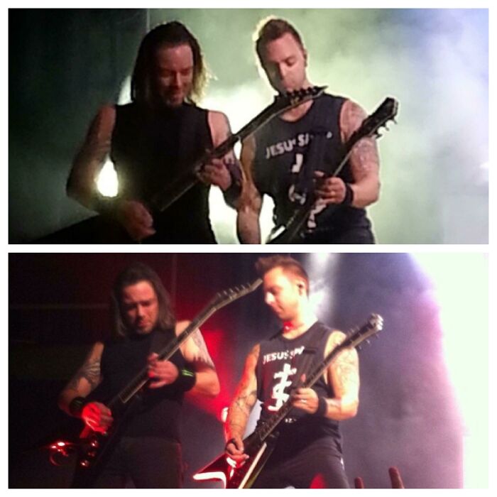My Girlfriend And I Took The Same Picture From The Same Spot At The Same Show—Three Years Before We Even Met!