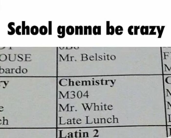 Mr. White?! This Is Straight Out Of Breaking Bad!