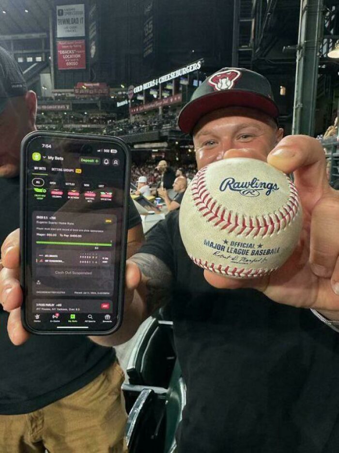 A Fan Bet $50 Eugenio Suarez Would Hit A Home Run. Guess Who Caught It?