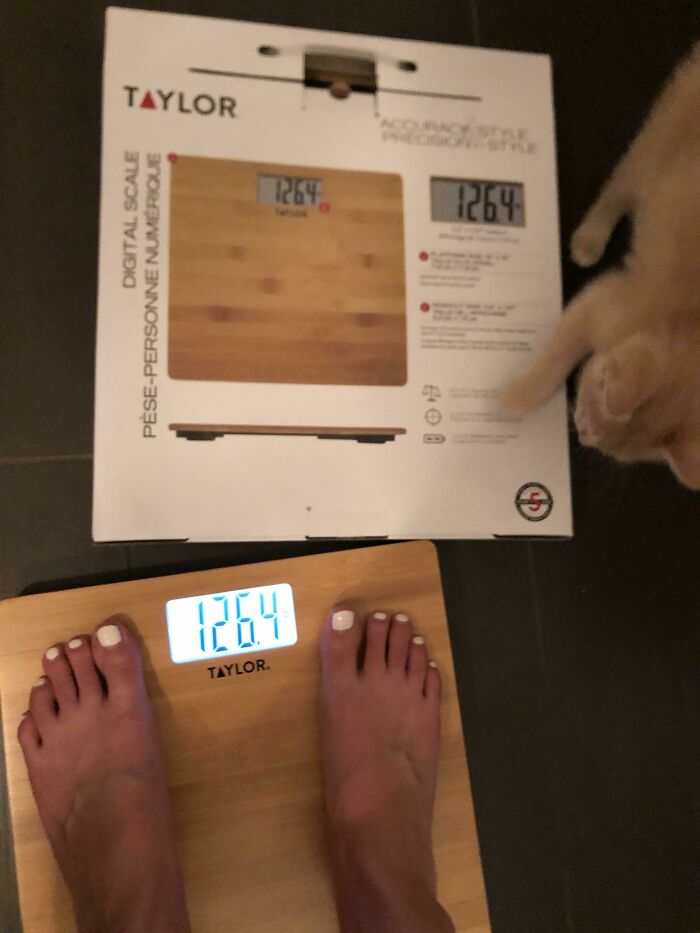 When Your Girlfriend’s Weight Matches The Sample Photo Exactly. Spot On!