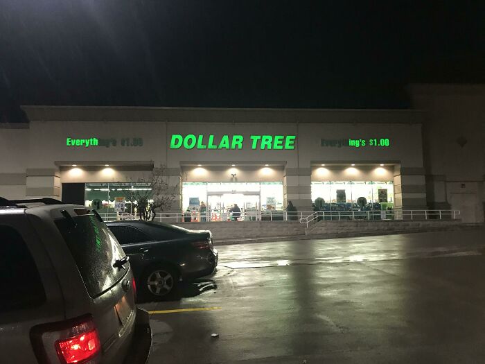 These Burned Out Lights Align Perfectly. Even Broken Things Have Order!