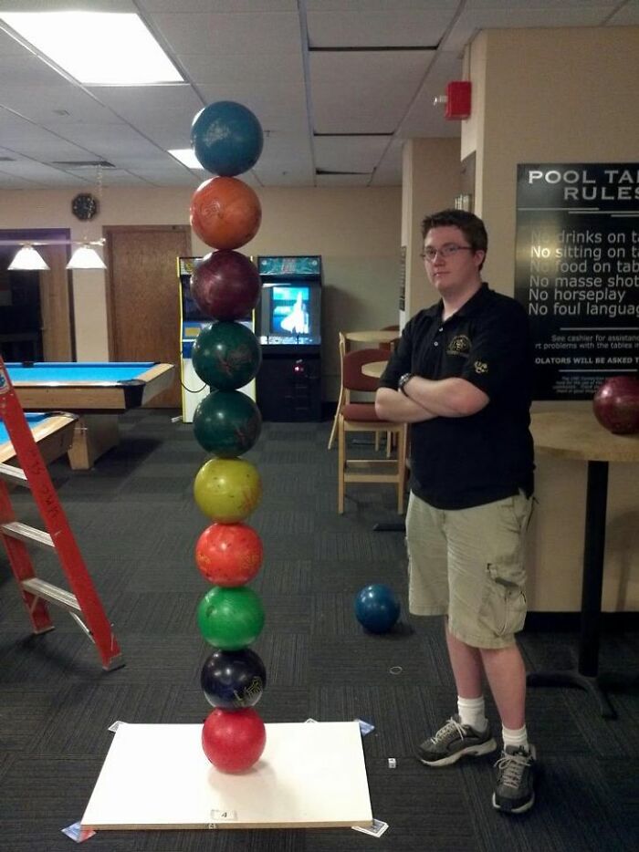 Don’t Try This Trick Next Time You Go Bowling... Or Do?