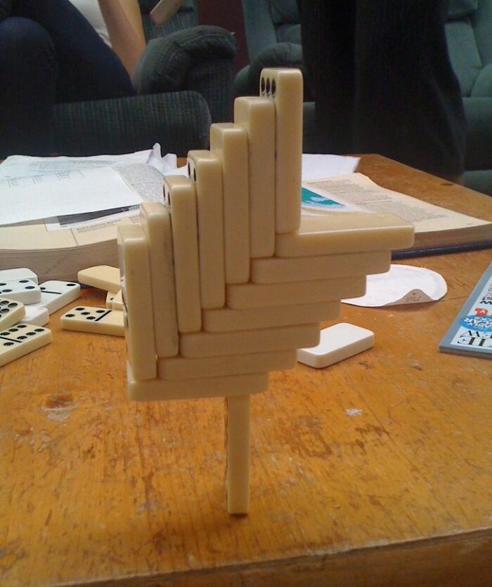 How Fast Will You Grab Dominoes To Try This?