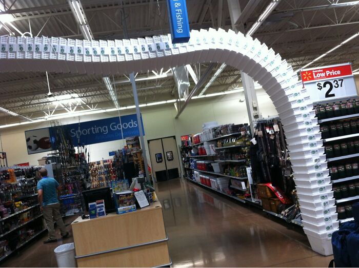 Physics Crashing the Walmart Shopping Trip