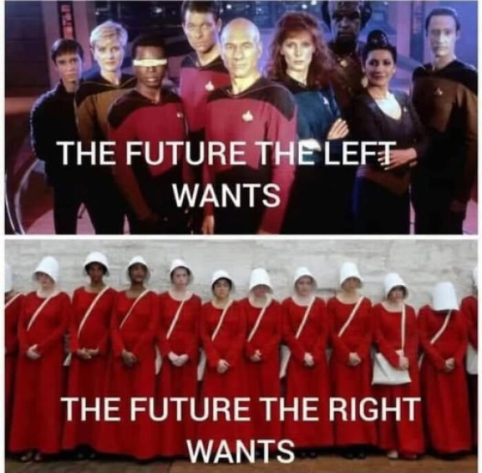 One Wants the Past Back, The Other Wants an Actual Future