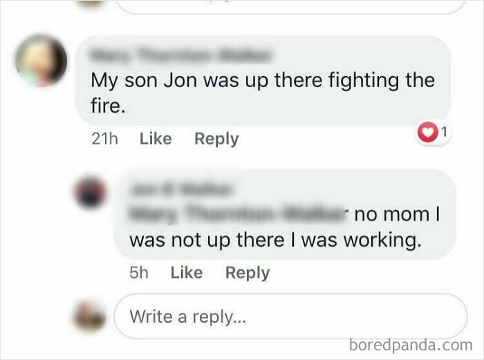 Mom Claims Son Was Fighting Fire, Son Says Nah