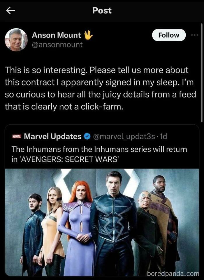 Marvel Clickbait Hits Desperation Mode
