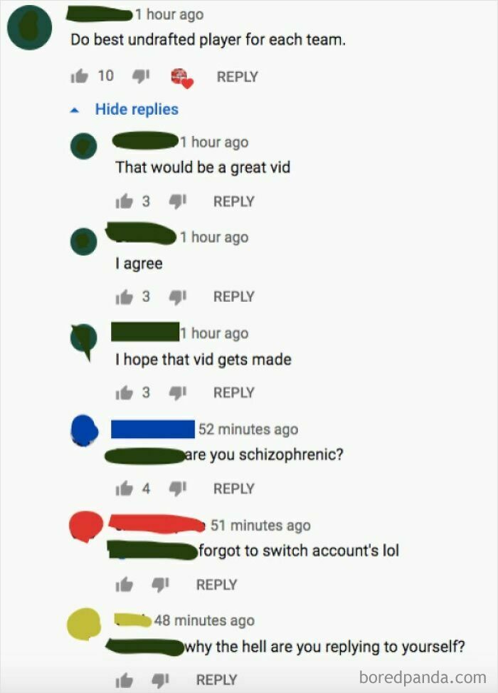Forgets To Switch Account... Thrice!