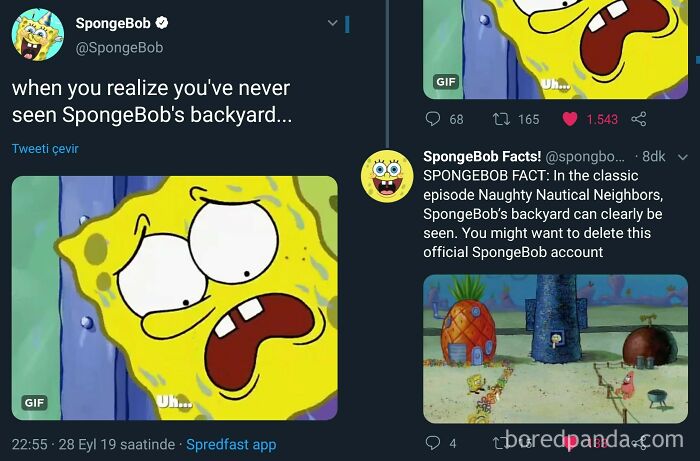 Original SpongeBob Doesn’t Know His Own Facts?