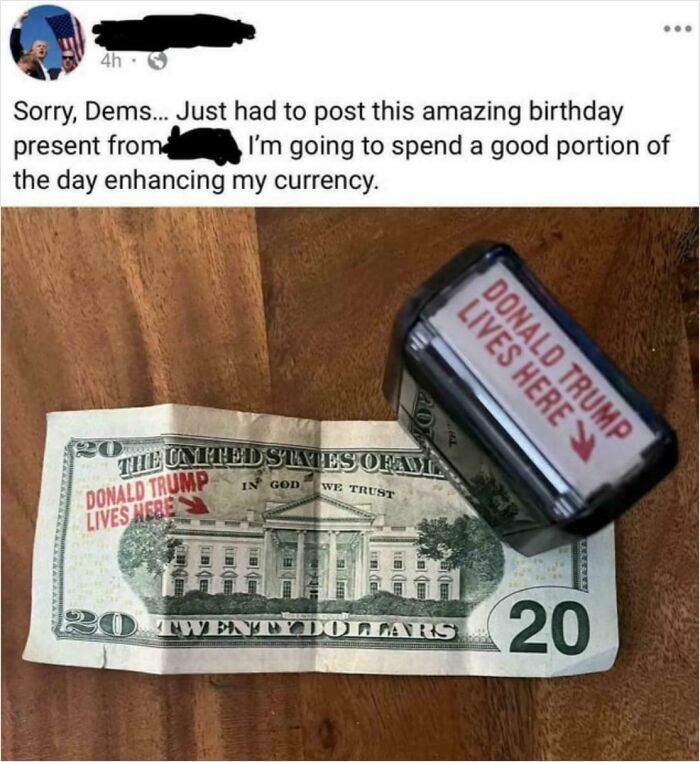 Is Defacing Money Even Legal? Asking For A Friend