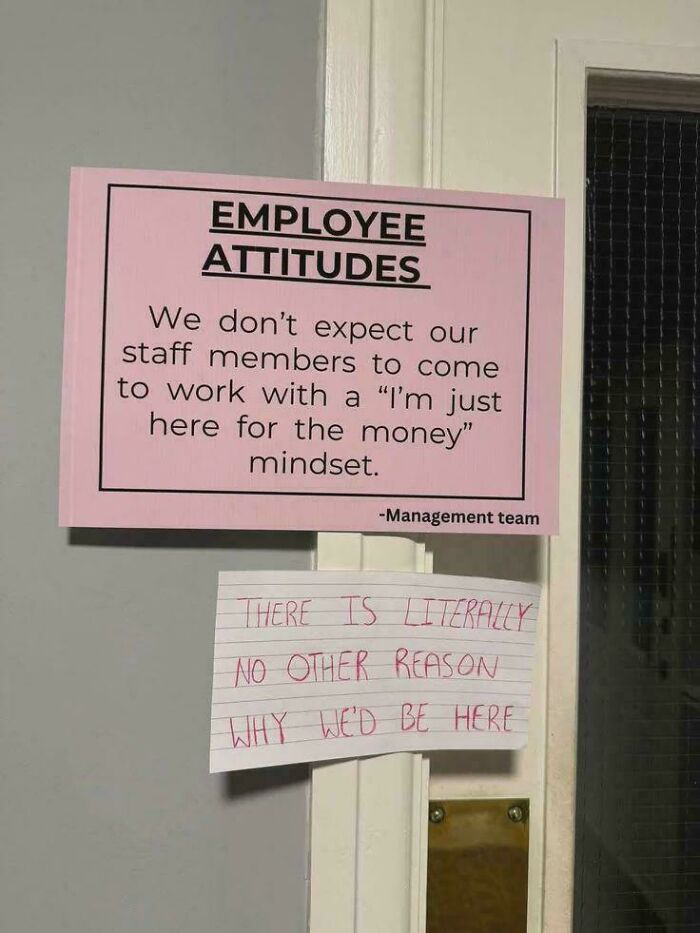 Seriously, What Do They Expect From Us Now?