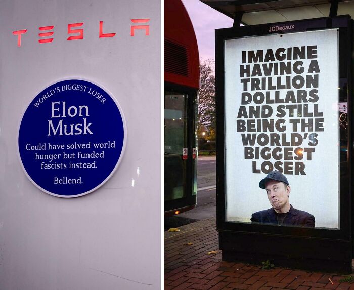 That Time An Activist Group Roasted Elon Right Outside Tesla