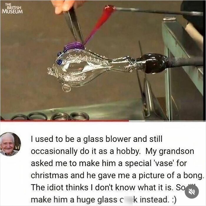 Glassblower Magic Happening Right Here