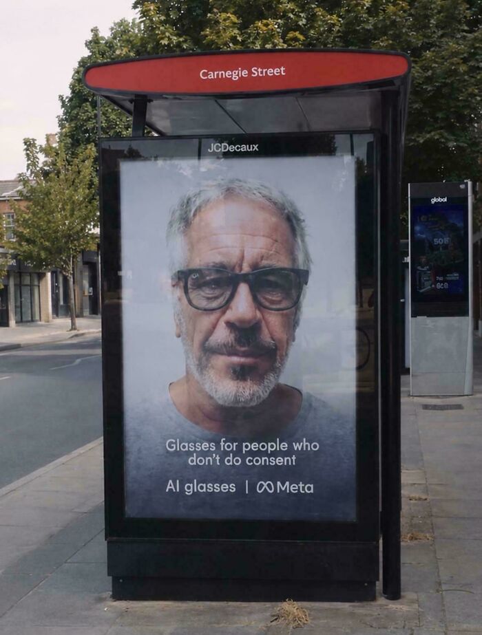 An Anti-Meta Glasses Billboard? Yes, and It's Brilliant