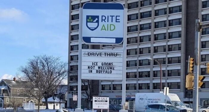 Buffalo’s Savage Comeback: Old Letterboards Tell Ice To Hit The Road