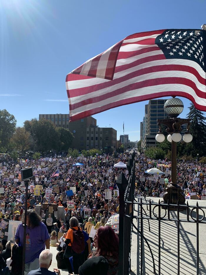 Reporting Live from Boise, Idaho — Doing Our Thing