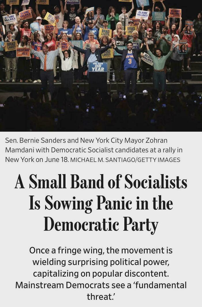 Establishment Democrats Feeling The Heat