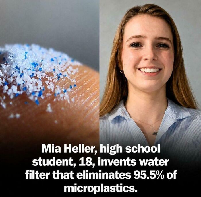 High School Whiz Builds Microplastic Water Filter