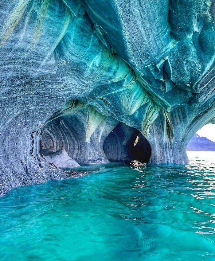 Marble Caves In Patagonia Looking Like A Dream