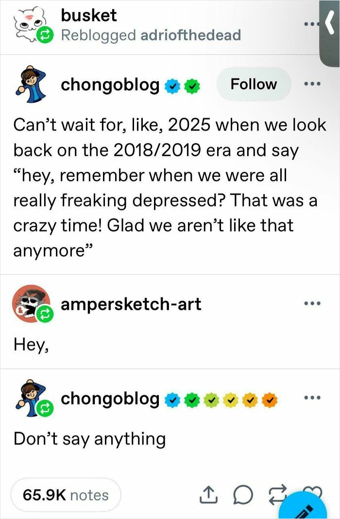 Year 2025 (If Only We Knew)