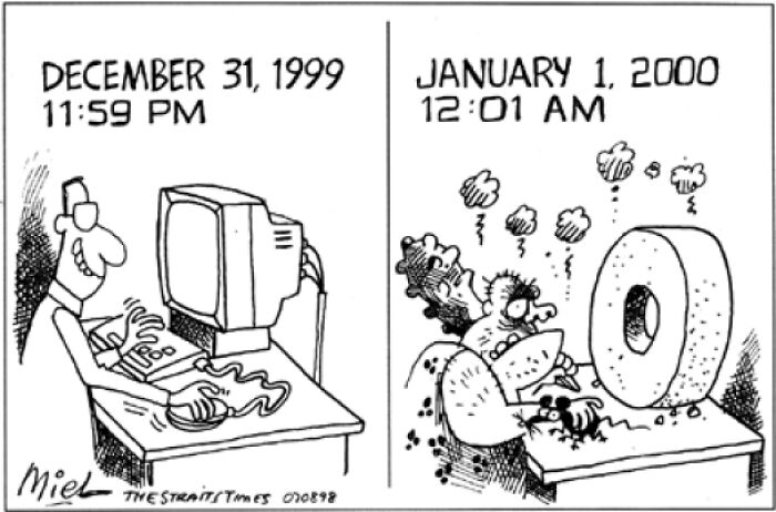 Y2K Panic In Comic Form