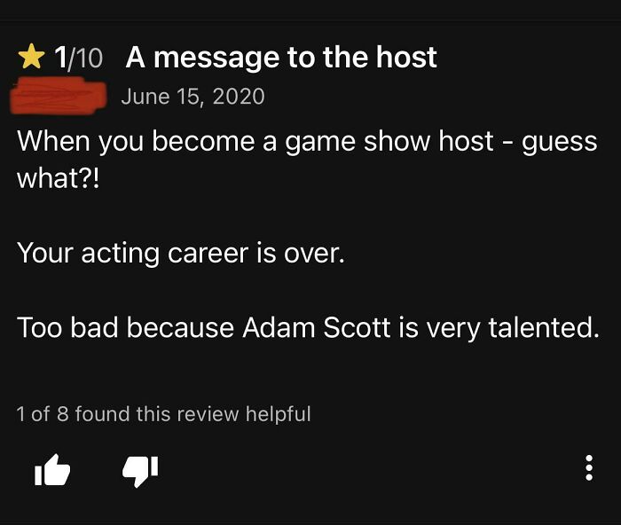 IMDB Review For The Game Show ‘Don’t’ And Adam Scott