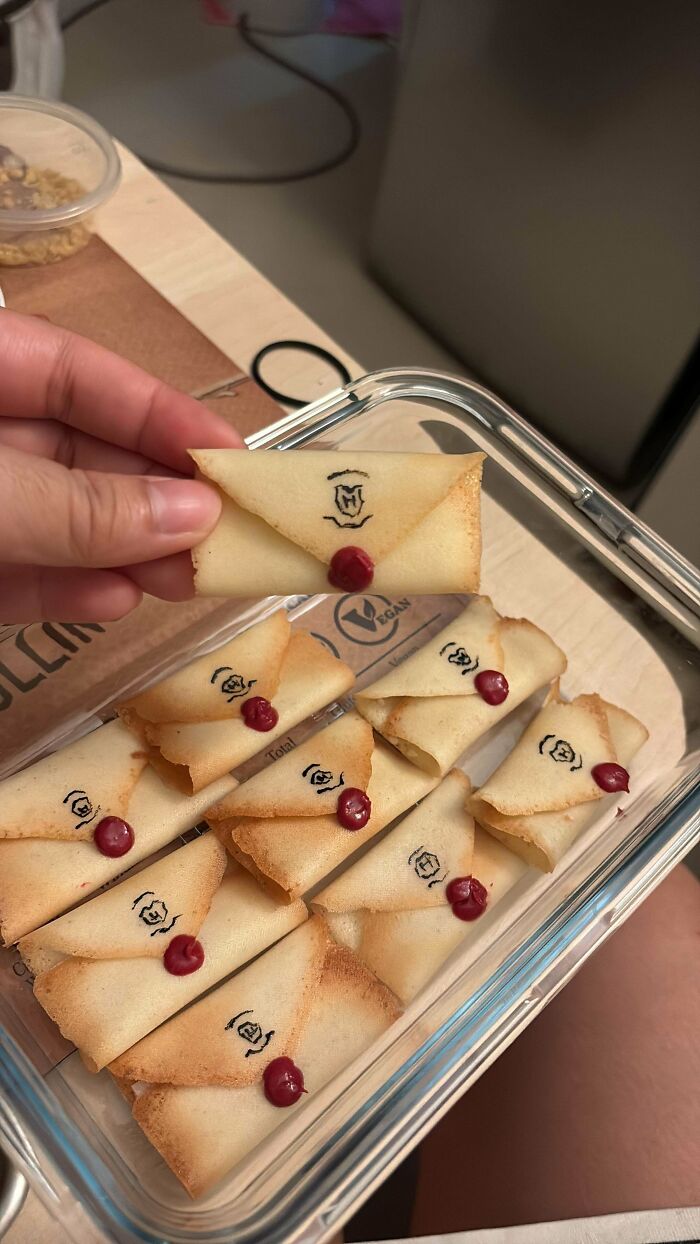 Hogwarts Acceptance Letter... In Fortune Cookie Form!