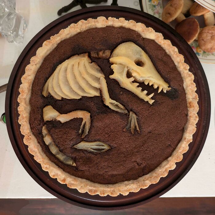 Chocolate Pear Frangipane Tart That’s Basically Fancy Heaven On A Plate