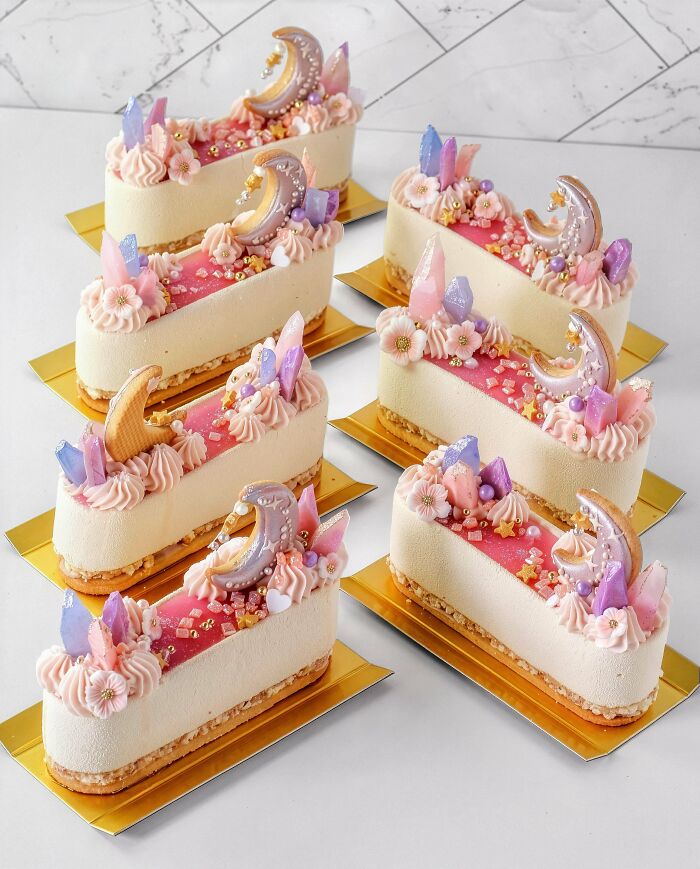 Peach-Jasmine Cheesecake Entremets With A Fancy Lychee-Yuzu Gelée Topper