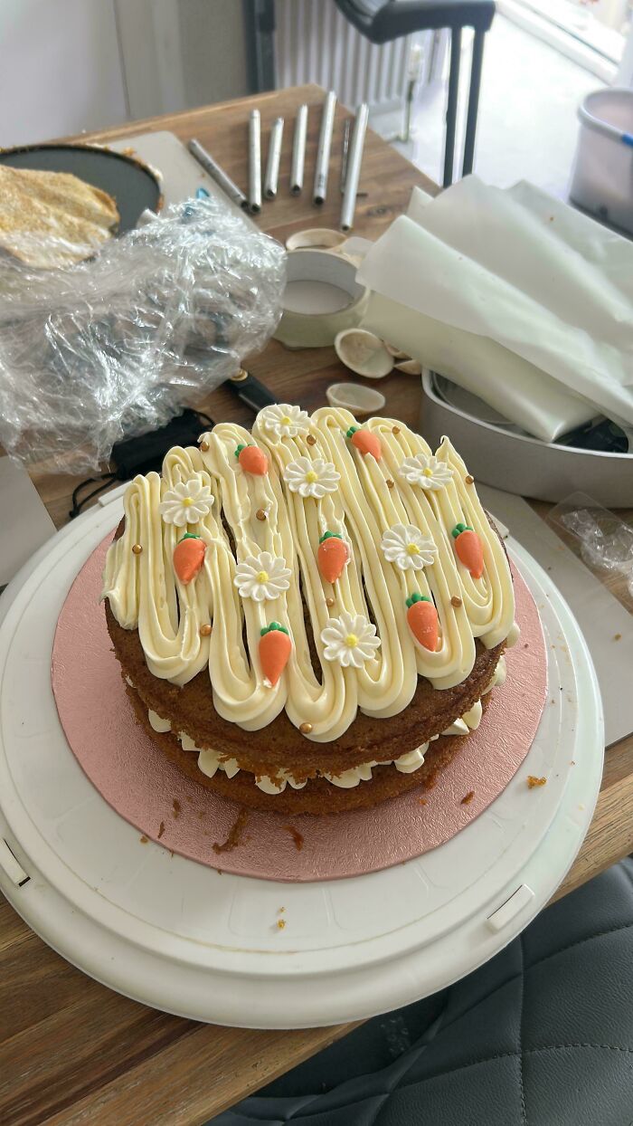 Super Proud Of This Carrot Cake That Went From Ordinary To Awesome