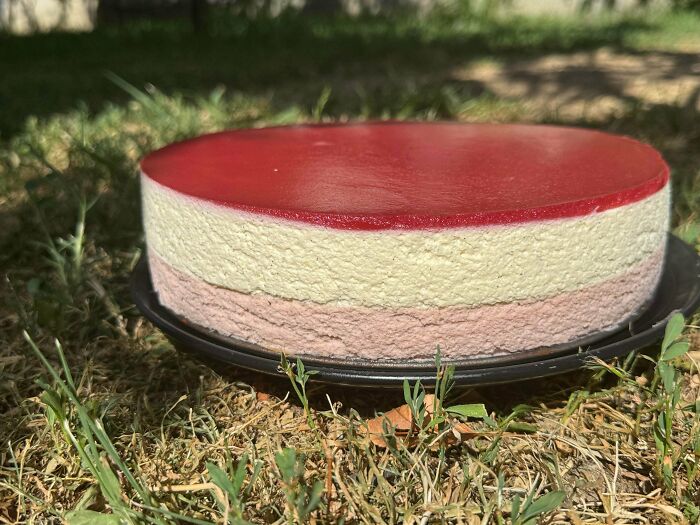 Emptying My Fridge & Freezer, So I Made This Strawberry & Vanilla Mousse Cake