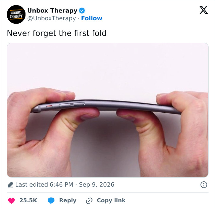 Apple Drops Foldable iPhone and The Internet Can’t Stop Roasting It