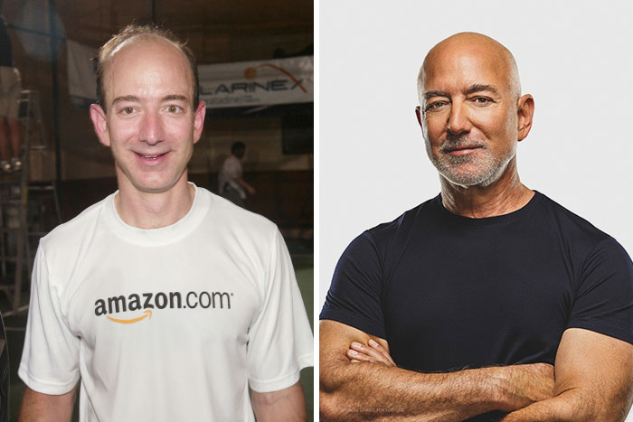 Jeff Bezos’s Epic Glow-Up
