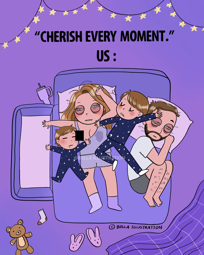30 Hilariously Real Comics About Parenting That’ll Make You Go "Yep, That’s Me"