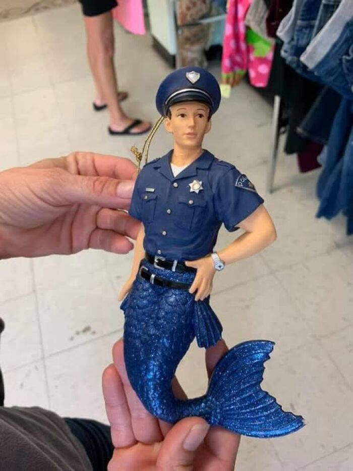 Uh... Hello, Officer? Found This Gem At The Thrift Store