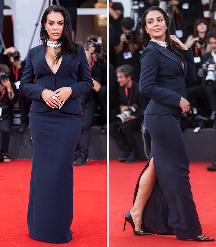 Georgina Rodriguez’s Business Lunch Look
