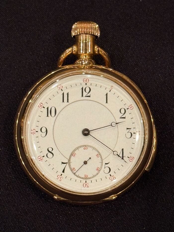 Isidor Straus’s Titanic Gold Pocket Watch