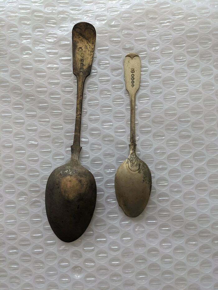 Silver Spoons from Under Old Floorboards – South Australia